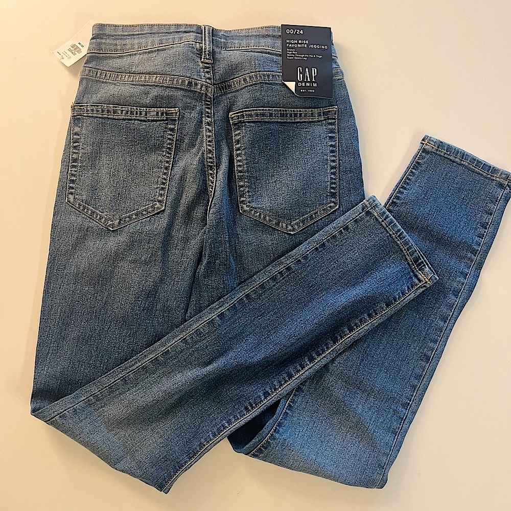 GAP denim | High Rise Favorite Jeggings | With Tag